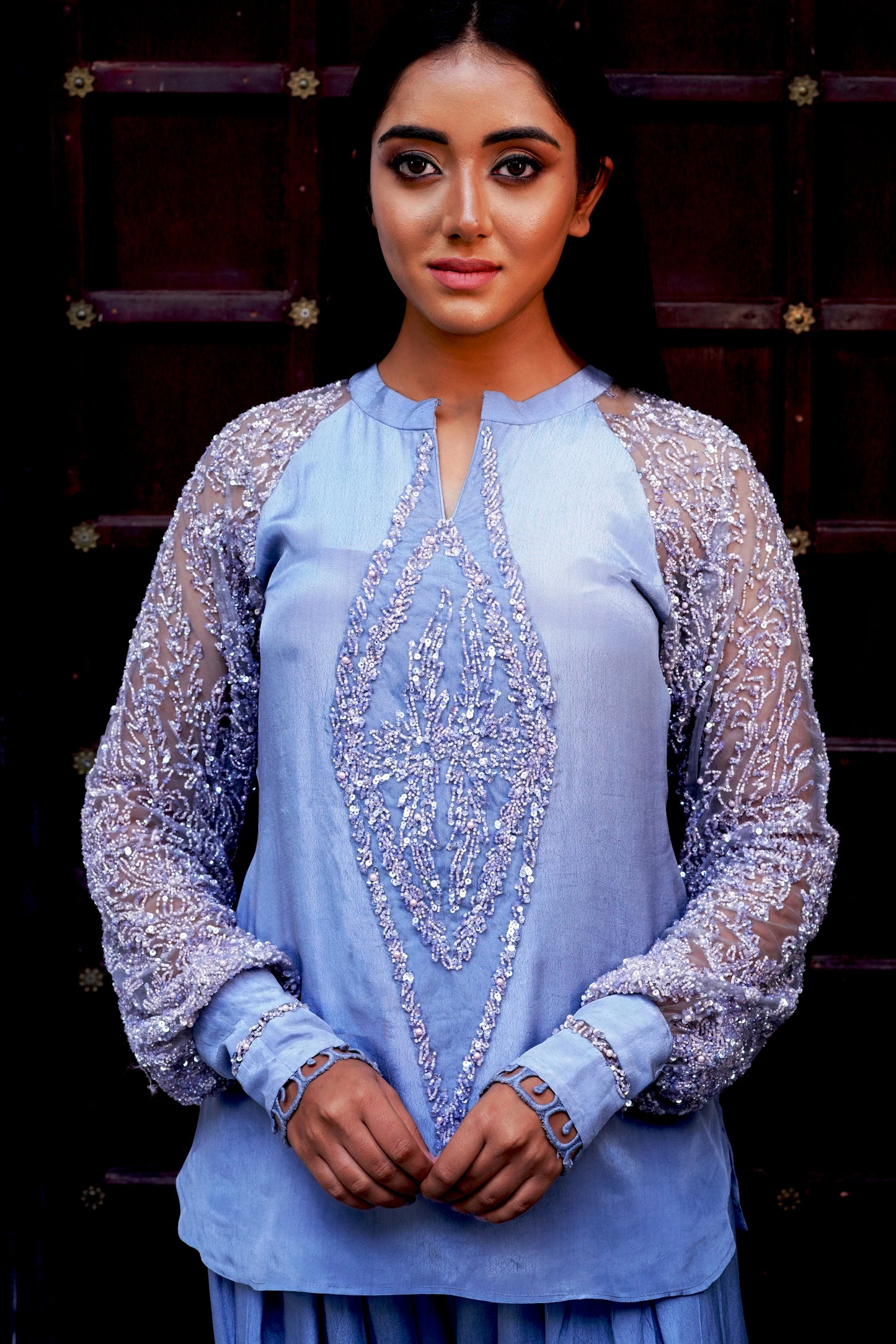 The Panjab Collection - Sparkling Cornflower
