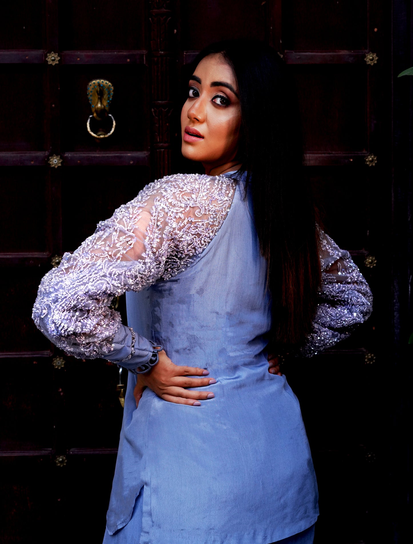The Panjab Collection - Sparkling Cornflower